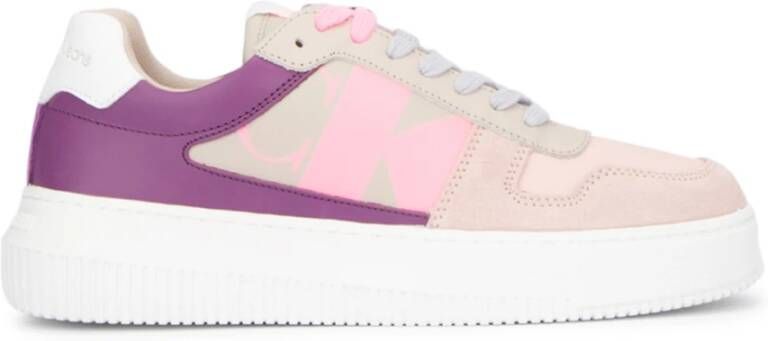 Calvin Klein Stijlvolle Sneakers voor Dagelijks Gebruik Multicolor Dames