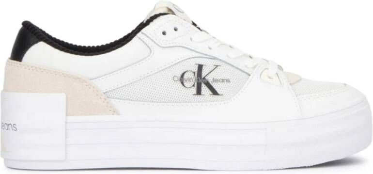 Calvin Klein Stijlvolle Sneakers voor Dagelijks Gebruik White Dames