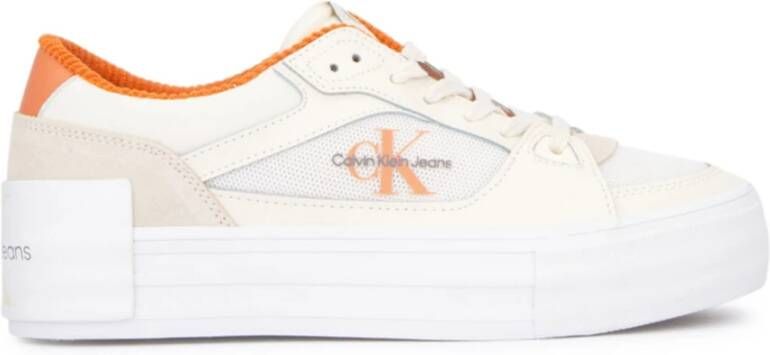 Calvin Klein Stijlvolle Sneakers voor Trendy Look White Dames