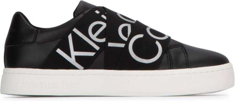 Calvin Klein Jeans Klassieke Cupsole Sneakers Black Dames