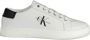 Calvin Klein Jeans Ck Jeans Klassieke Cupsole Kanten Sneakers Streetwear Vrouwen - Thumbnail 1