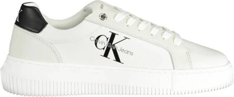 Calvin Klein White Sneakers Wit Dames