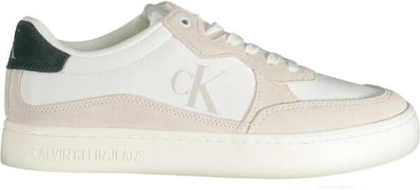 Calvin Klein Sneakers CLASSIC CUPSOLE ICONIC NYLON basket sneakers veterschoen lage schoen met zij ck-logo