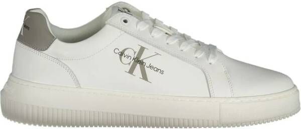 Calvin Klein Plateausneakers SEAMUS 20L vrijetijdsschoen lage schoen veterschoen met contrast bies