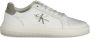 Calvin Klein Plateausneakers SEAMUS 20L vrijetijdsschoen lage schoen veterschoen met contrast bies - Thumbnail 1