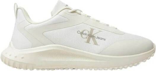 Calvin Klein Witte Sneakers Eco-Vriendelijk Moderne Stijl White Heren