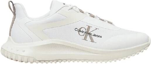 Calvin Klein Sneakers EVA RUNNER LOW LACE ML MIX met lichte profielzool vrijetijdsschoen lage schoen veterschoen