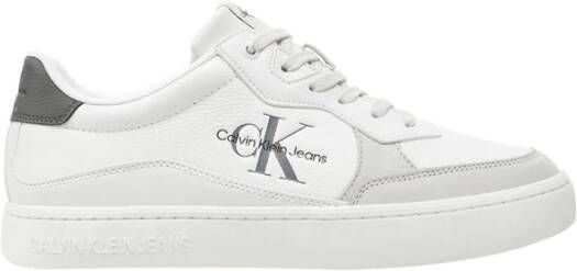 Calvin Klein Witte Sneakers Stijlvol Comfortabel White Heren