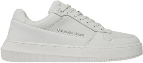 Calvin Klein Witte Sneakers Urban Icoon Stijl White Heren