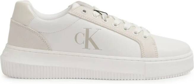 Calvin Klein Witte Sneakers voor een stijlvolle look White Dames