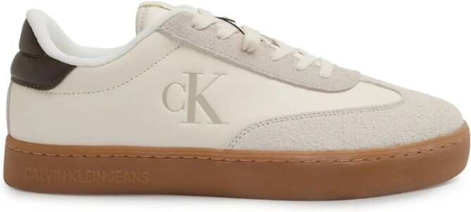 Calvin Klein Witte Sneakers voor een Stijlvolle Look White Heren