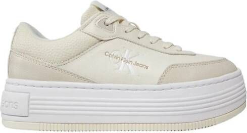 Calvin Klein Witte Urban Elegance Sneakers White Dames