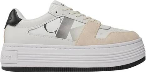 Calvin Klein Witte Urban Sneakers Multicolor Dames