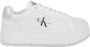 Calvin Klein Plateausneakers BOLD PLATF LOW LACE LTH ML MTL met zijlogo vrijetijdsschoen halve schoen veterschoen - Thumbnail 13