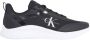 Calvin Klein Jeans Casual Zwarte Textiel Sneakers oor Heren Black Heren - Thumbnail 1