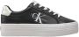 Calvin Klein Flatform Laceup Sneakers Herfst Winter Collectie Black Dames - Thumbnail 4