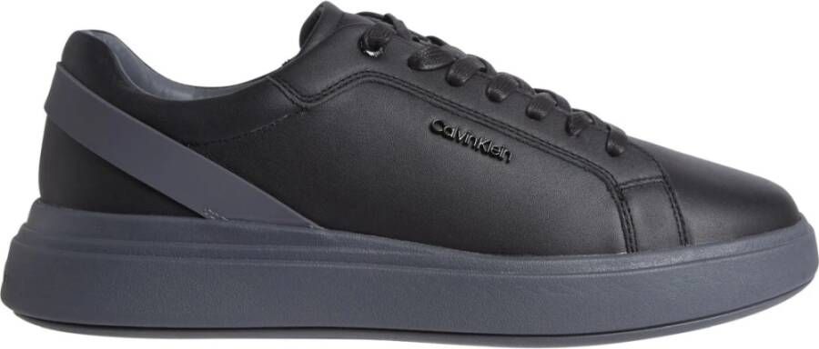 Calvin Klein Zwarte Iron Gate Sneakers Black Heren