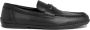 Calvin Klein Zwarte Metalen Bar Loafers Black Heren - Thumbnail 1