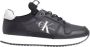 Calvin Klein Jeans Zwarte Casual Synthetische Damessneakers Black Dames - Thumbnail 1