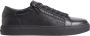 Calvin Klein Zwarte Vetersneakers voor Mannen Black Heren - Thumbnail 1