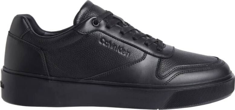 Calvin Klein Zwarte Veterschoenen Black Heren