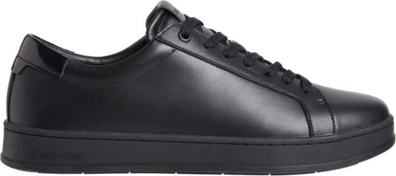 Calvin Klein Zwarte Veterschoenen voor Mannen Black Heren