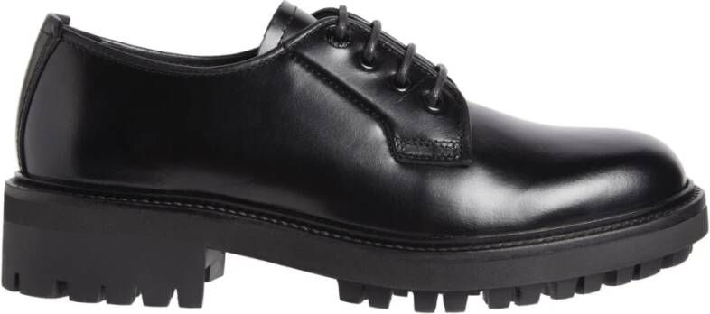 Calvin Klein Zwarte Veterschoenen voor Vrouwen Black Dames