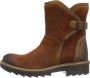 Camel active Vintage Nubuck Leren Enkellaars Brown Dames - Thumbnail 2