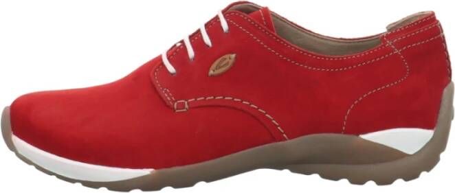 Camel active Veterschoenen in helder rood Red Dames