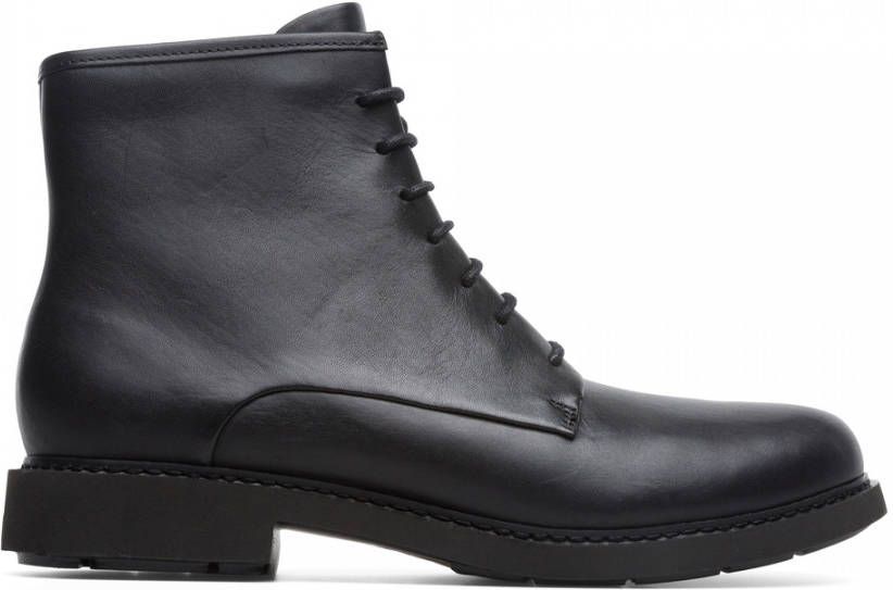 Camper Neuman Veterschoenen Enkellaarsjes Black Dames