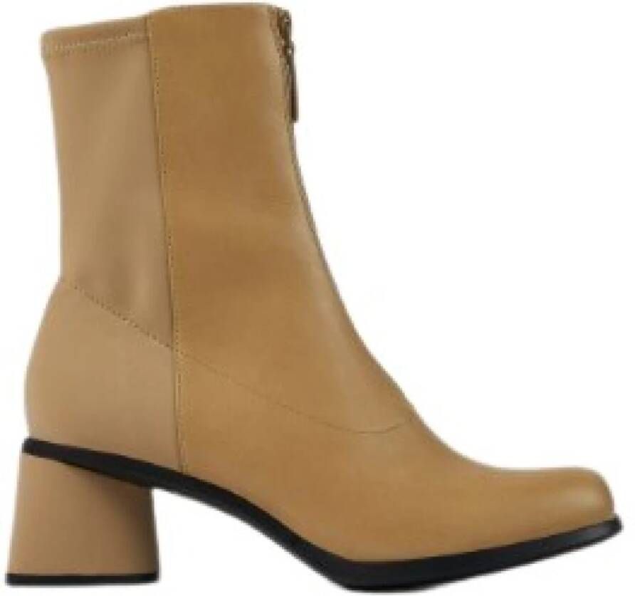 Camper Beige Bootie voor Vrouwen Beige Dames