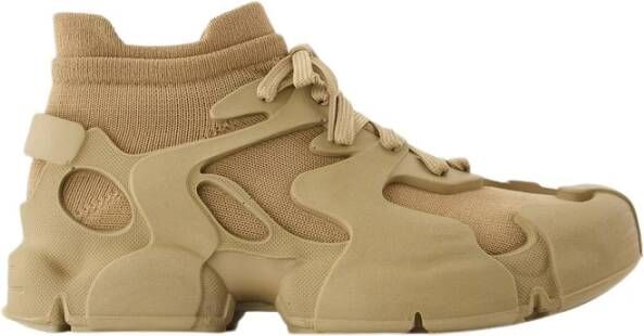 Camper Beige Leren Sneakers Beige Dames