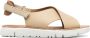 Camper Beige Platte Sandalen voor Vrouwen Beige Dames - Thumbnail 1