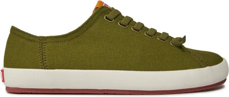 Camper Blauwe Heren Sneaker met OrthoLite Binnenzool Green Heren