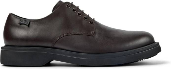 Camper Bruine Norman Leren Schoenen Casual Stijl Brown Heren