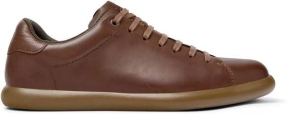 Camper Bruine Pelotas Sneakers voor Mannen Brown Heren