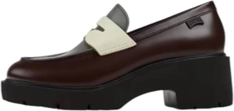 Camper Dames Loafers van Synthetisch Leer Black Dames