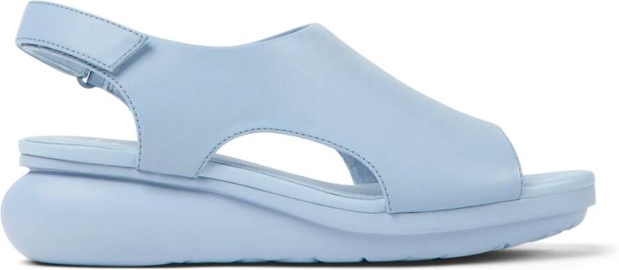 Camper Flat Sandals Blauw Dames