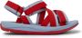 Camper Moderne Sportieve Platte Sandalen Yellow Dames - Thumbnail 1