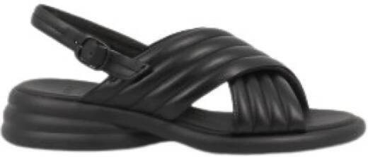 Camper Flat Sandals Zwart Dames