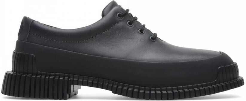 Camper Stijlvolle zwarte veterschoenen Black Dames