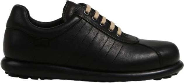 Camper Iconische Leren Sneakers met PU-binnenzool Black Heren