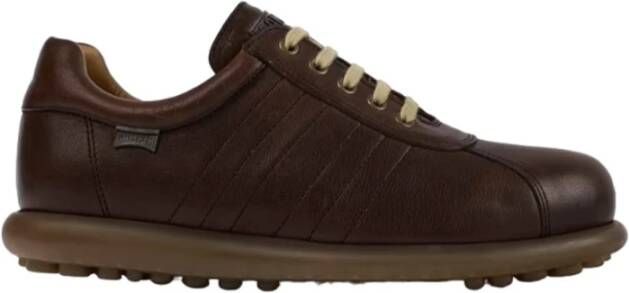 Camper Iconische Leren Sneakers met PU-binnenzool Brown Heren