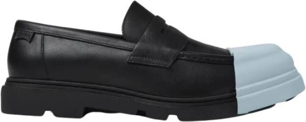 Camper Junction Leren Platte Schoenen Black Heren