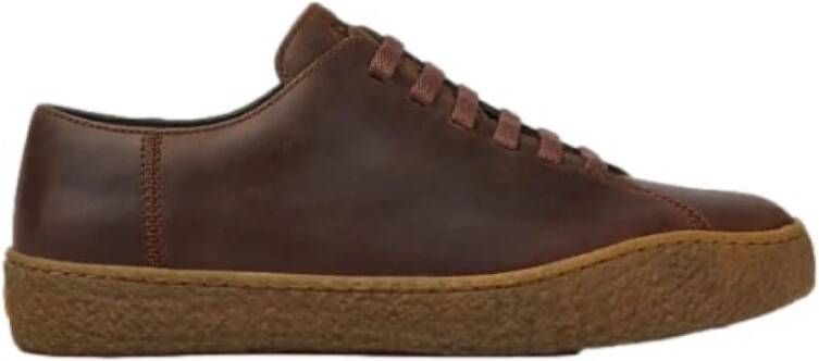 Camper Leren Sneakers voor Mannen Brown Heren