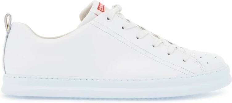 Camper Minimalistische leren sneakers voor dagelijks gebruik White Heren