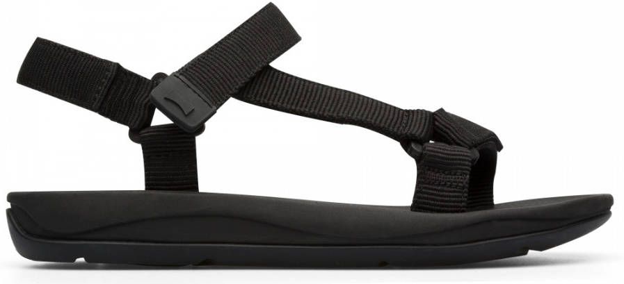 Camper Zwarte Casual Open Sandalen Dames Platte Sandalen Black Dames