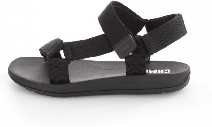 Camper Zwarte Casual Open Sandalen Heren Platte Sandalen Black Heren