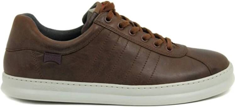 Camper Stijlvolle leren sneakers voor heren Brown Heren