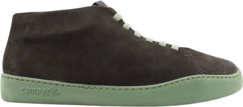 Camper Grijze Platte Sneakers voor Moderne Mannen Gray Heren